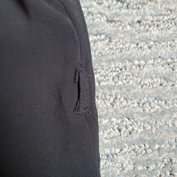 Forever 21 Sheer Black Flutter Sleeve Top - Picture 6 of 7